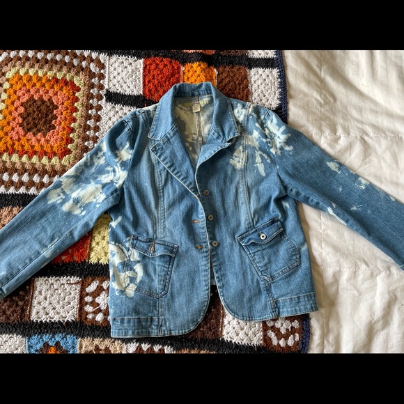 One-of-a-kind Denim Blazer! - Picture 4 of 7